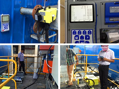 瑞新,熱電,的,煙氣,排放口,測試,采用,JCT,預,